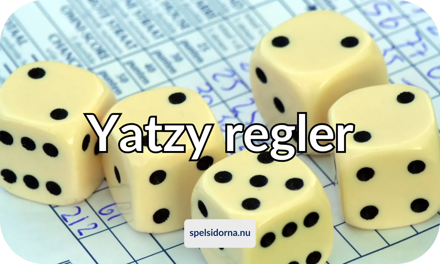 Yatzy regler